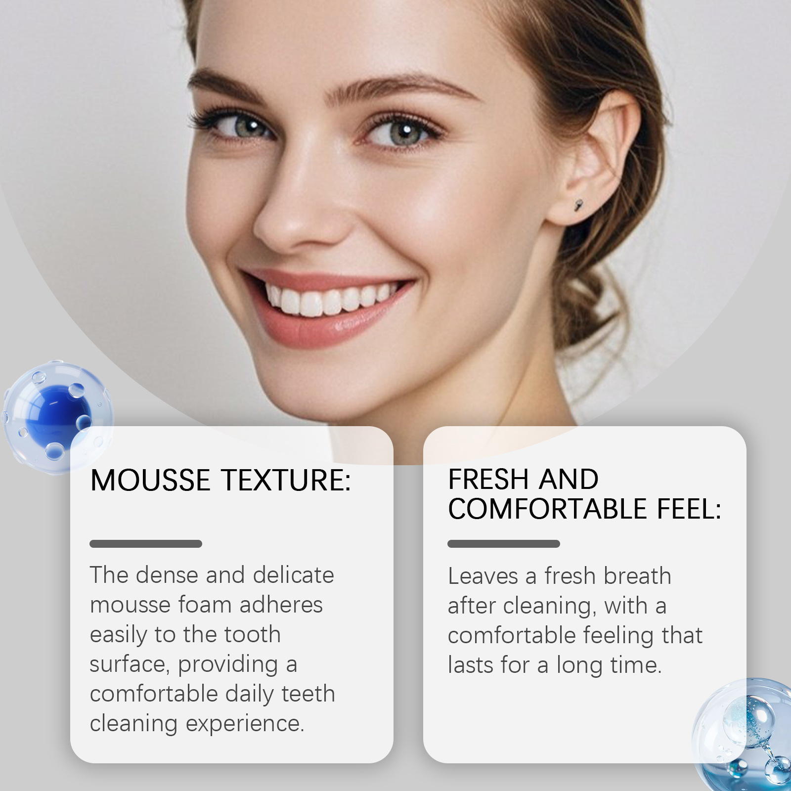Teeth Whitening Foam Toothpaste - Dentifricio Schiumogeno Sbiancante 5D per Denti