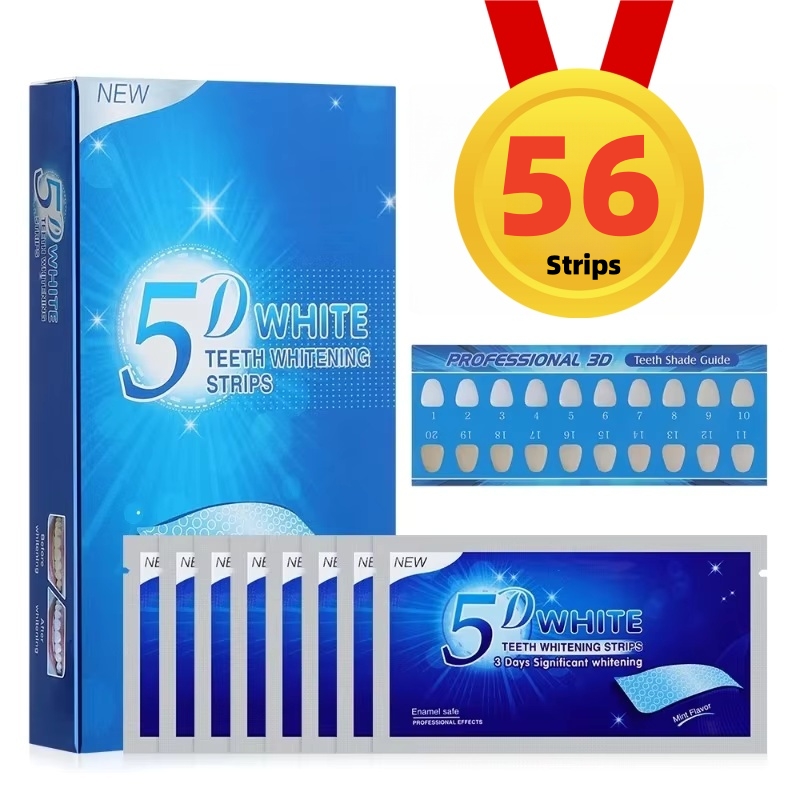 Teeth Whitening Crest - Strisce sbiancanti per denti 5D 56