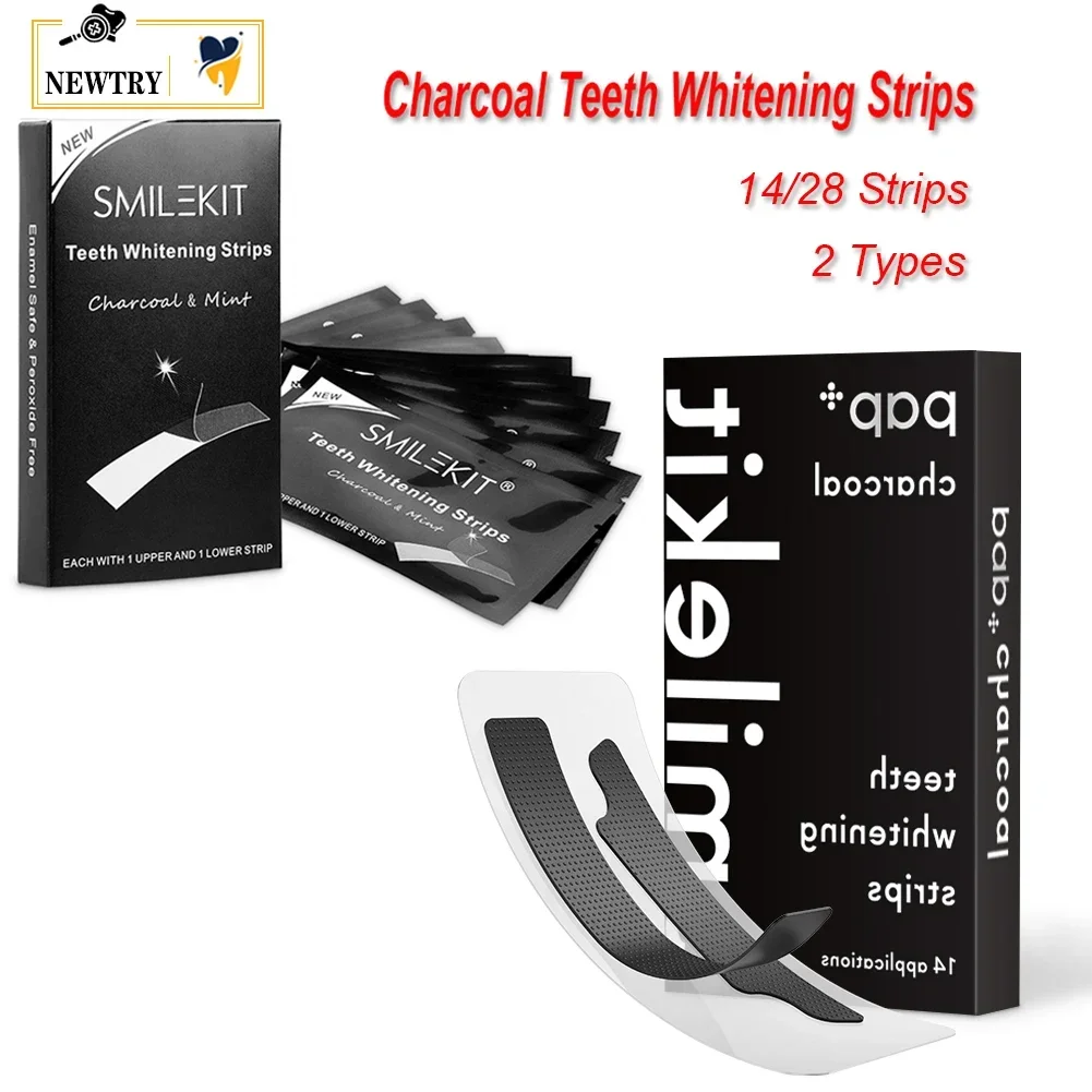 Teeth Whitening Crest - 28/14 Pz Nuovo PAP + Carbone