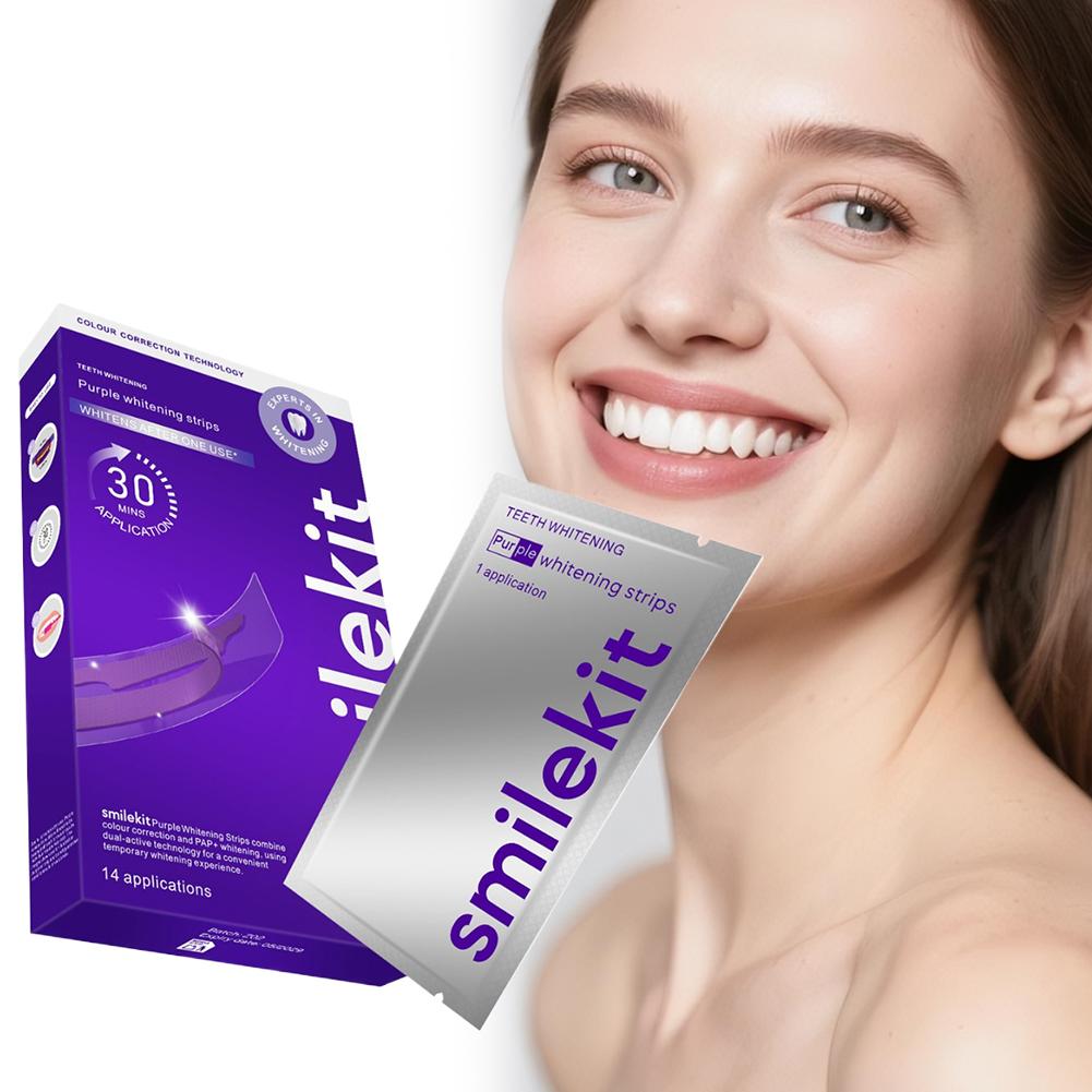 Teeth Whitening Crest - 42 Paia di Strisce Sbiancanti per