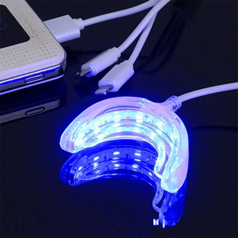 Teeth Whitening Led Kit - Acceleratore per sbiancamento dei denti Smart