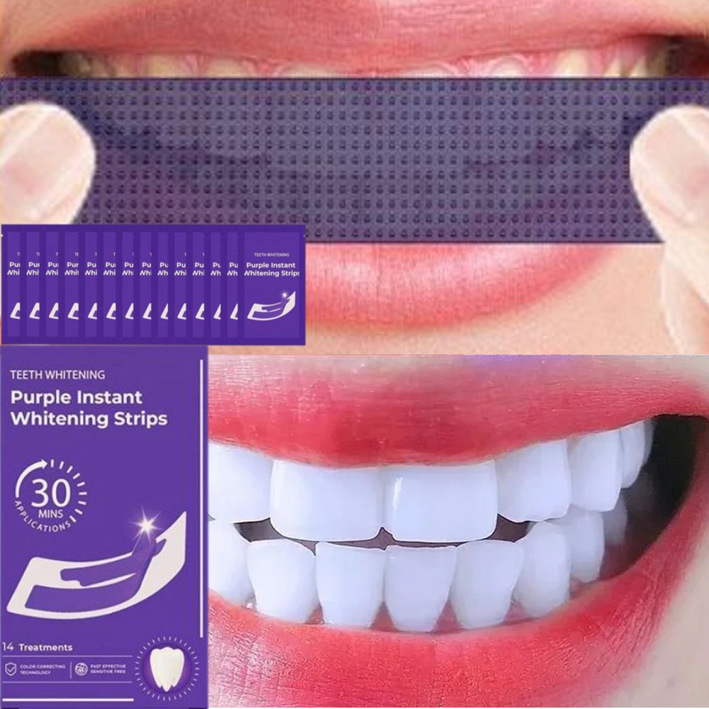 42 Paia di Strisce Sbiancanti  - Teeth Whitening Crest recensione e prezzo