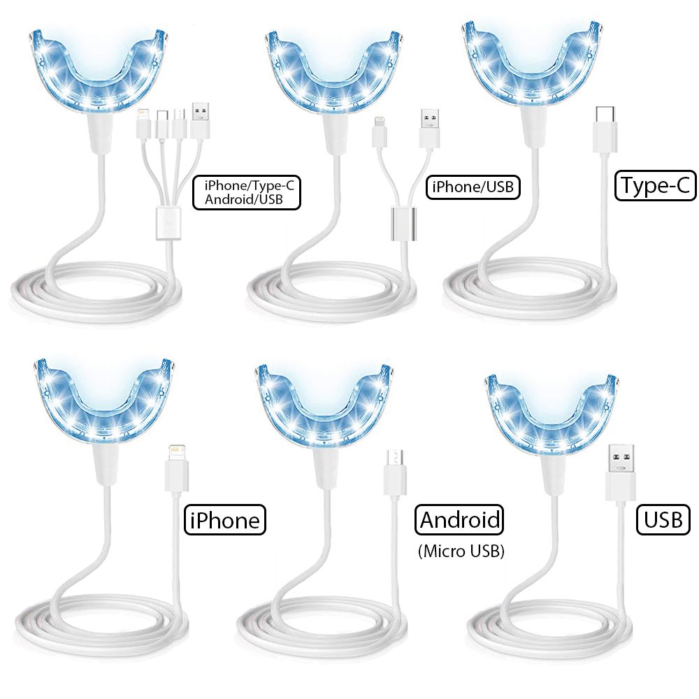 Vaclav Kit luce sbiancante per - Teeth Whitening Led Kit recensione e prezzo