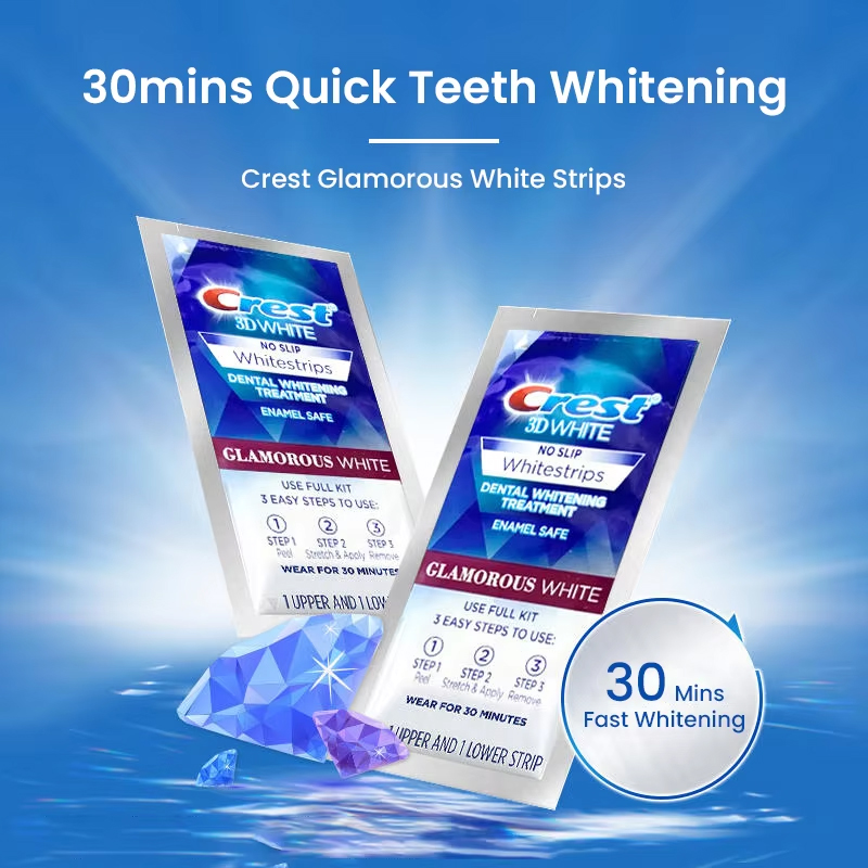 Strisce Sbiancanti per Denti C - Teeth Whitening Crest recensione e prezzo