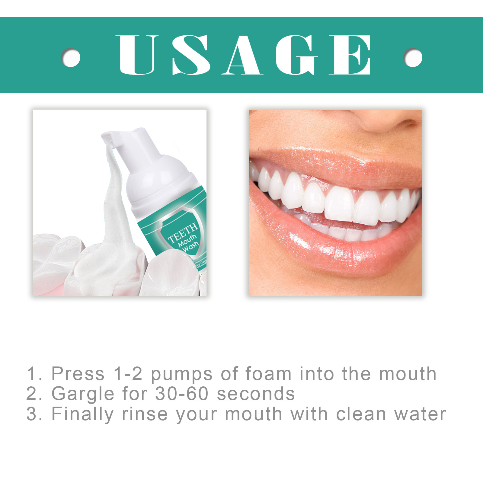 Mousse dentifricio schiumogeno - Teeth Whitening Foam Toothpaste recensione e prezzo