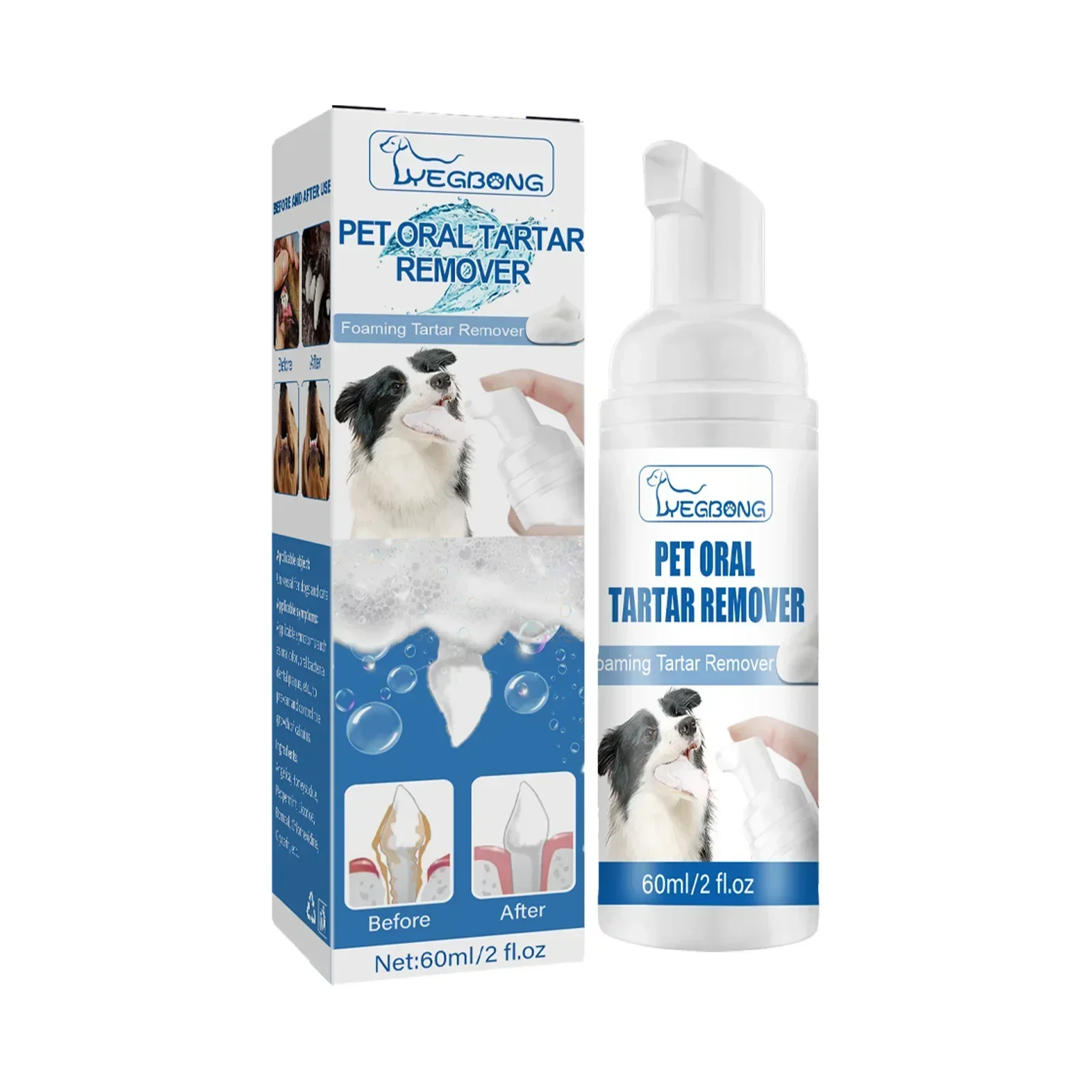 Rimozione tartaro per animali  - Teeth Whitening Foam Toothpaste recensione e prezzo