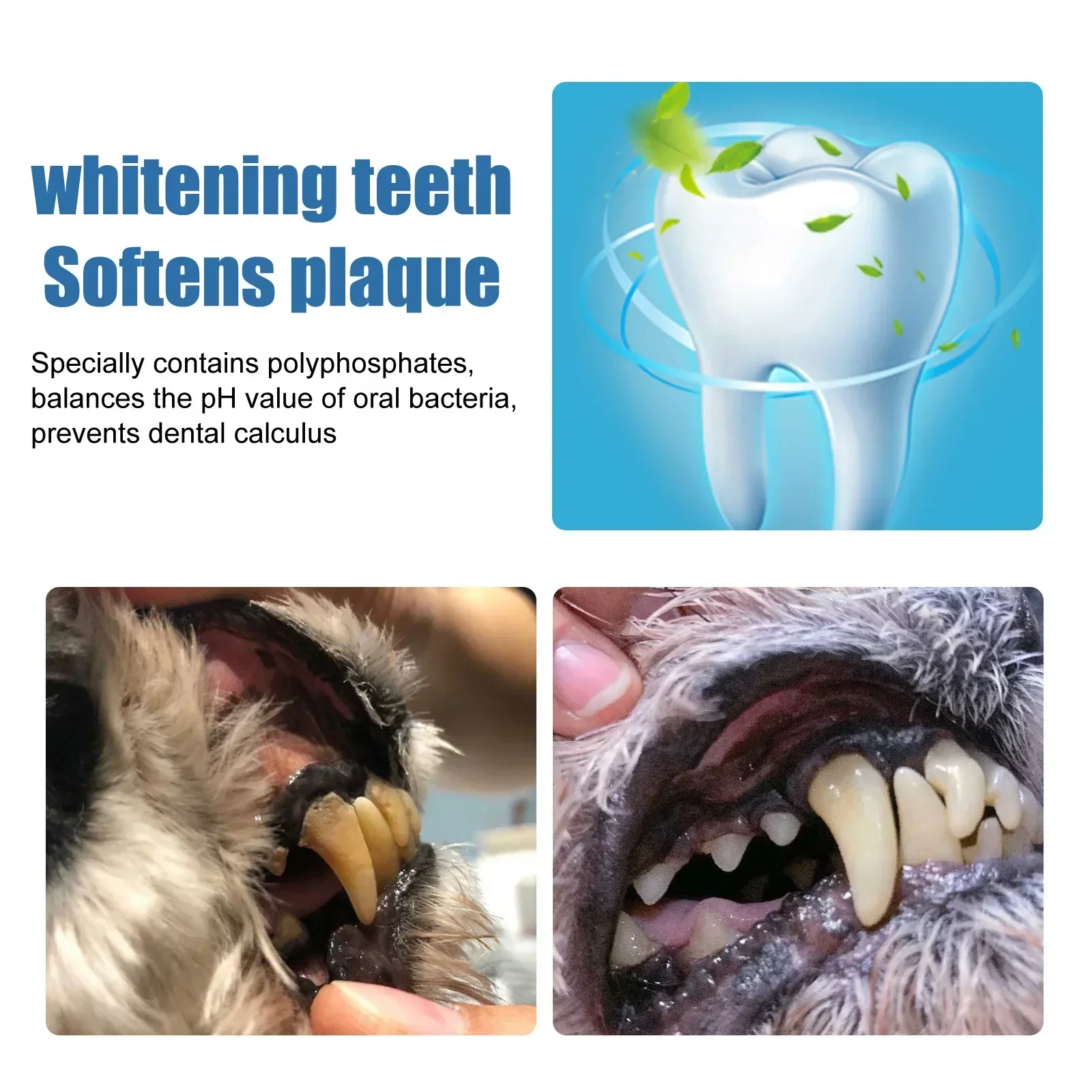 Rimozione tartaro per animali  - Teeth Whitening Foam Toothpaste recensione e prezzo