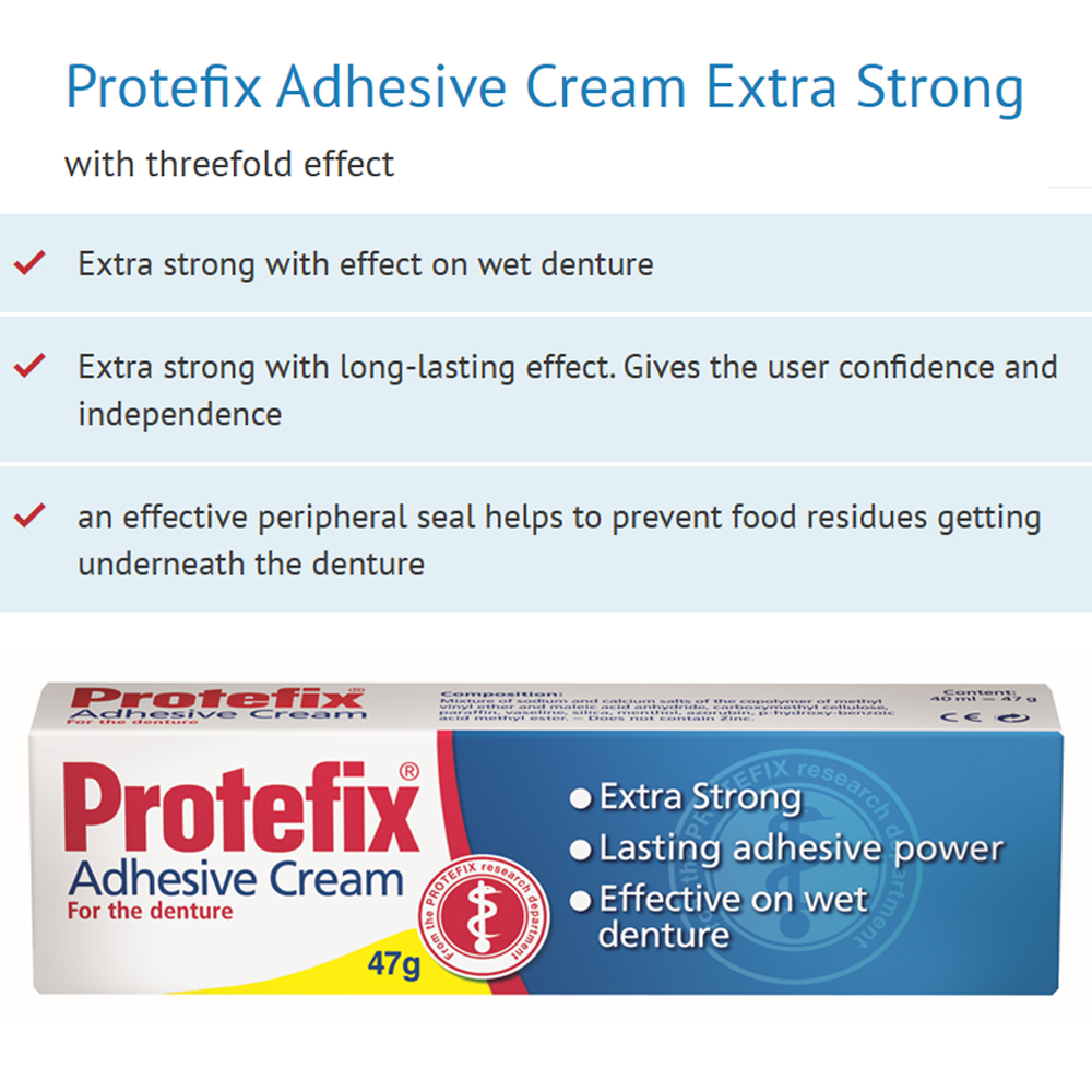 Crema adesiva Protefix per il  - Teeth Whitening Crest recensione e prezzo
