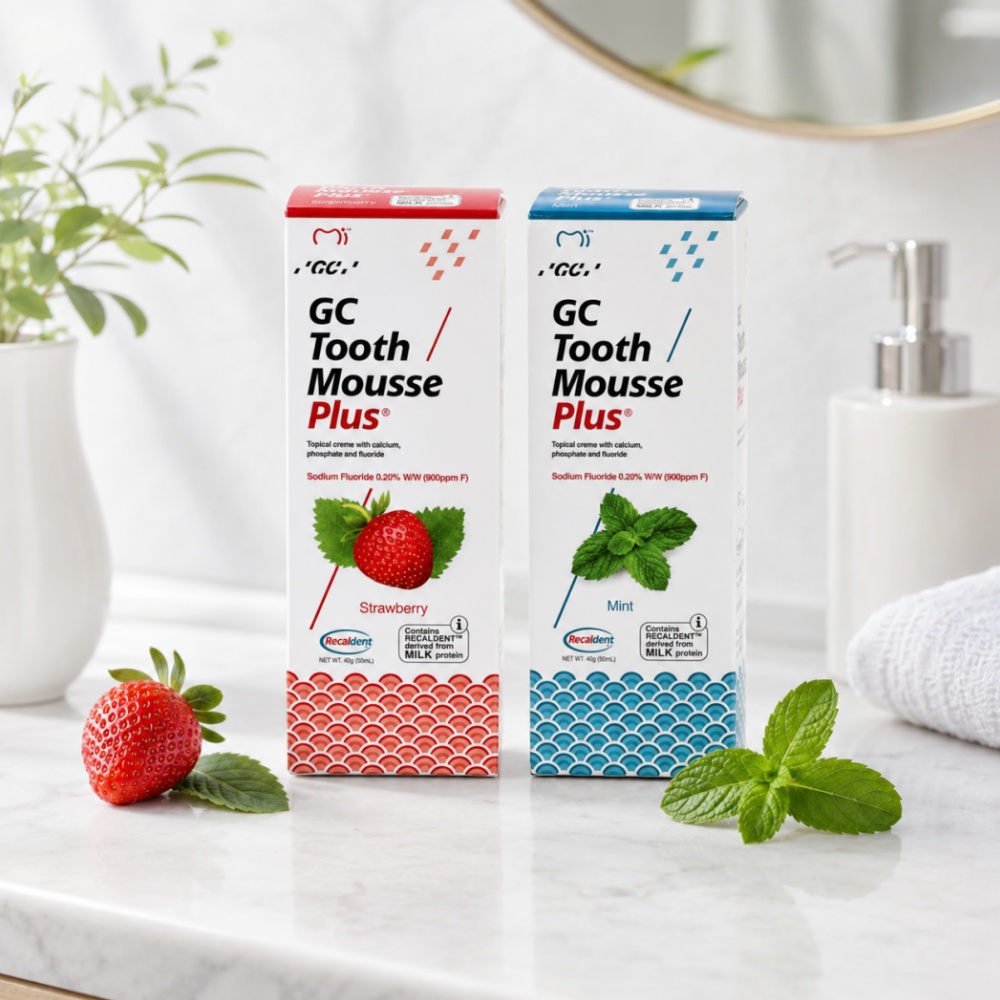 GCTooth Mousse Plus Gusto Ment - Teeth Whitening Foam Toothpaste recensione e prezzo