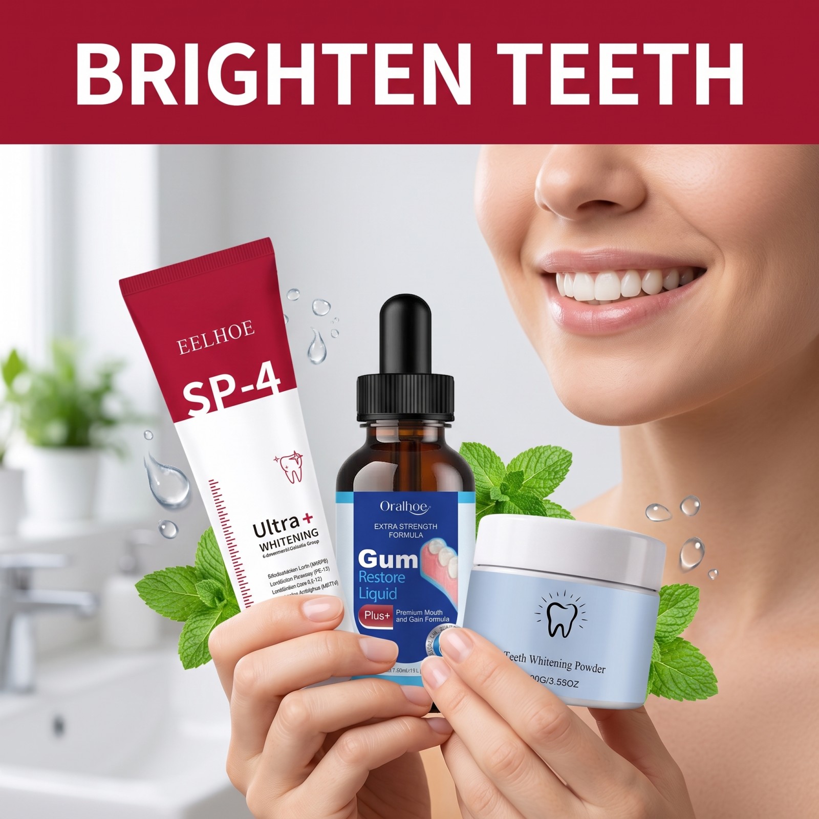 Set Completo per Igiene Orale: - Teeth Whitening With Hydrogen Peroxide recensione e prezzo