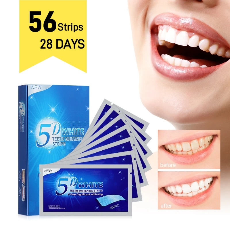 Strisce sbiancanti per denti 5 - Teeth Whitening Crest recensione e prezzo