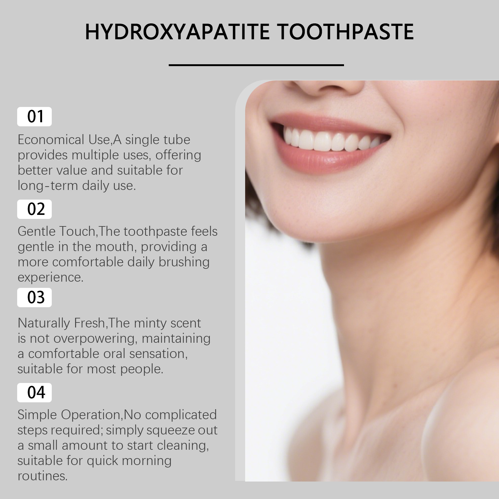 Dentifricio alla Menta con 7,5 - Teeth Whitening Foam Toothpaste recensione e prezzo
