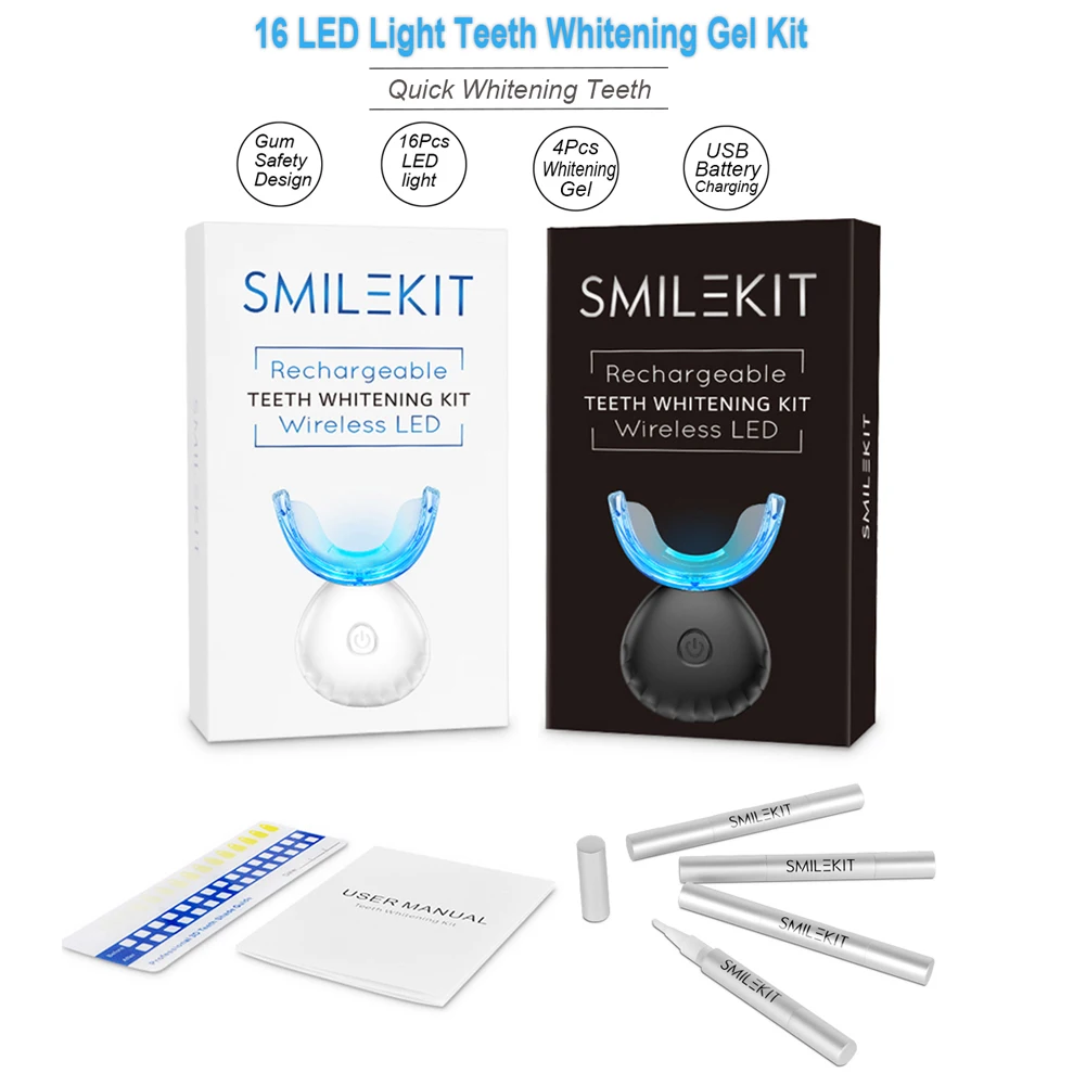 Kit per sbiancamento dei denti - Teeth Whitening With Hydrogen Peroxide recensione e prezzo