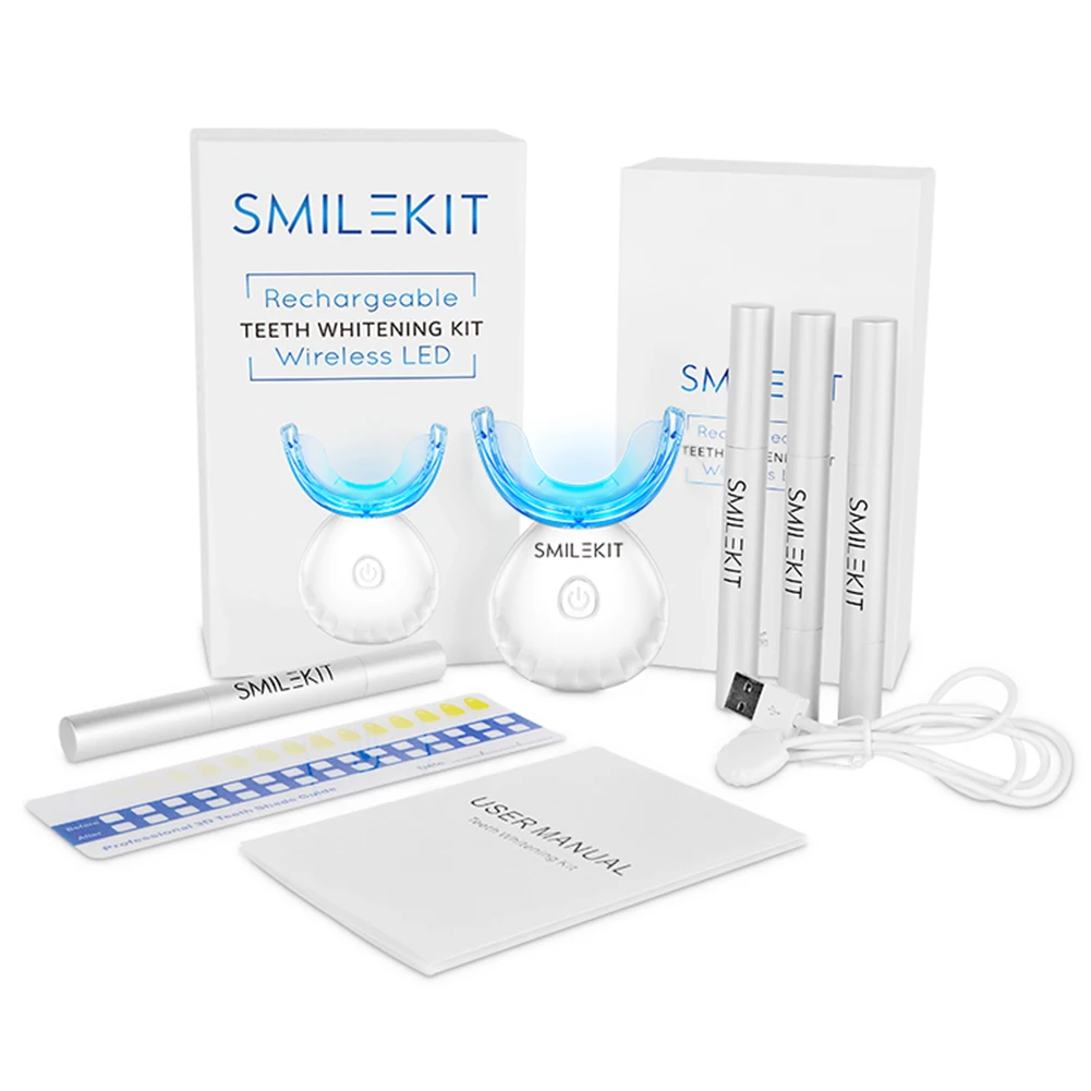 Kit per sbiancamento dei denti - Teeth Whitening With Hydrogen Peroxide recensione e prezzo