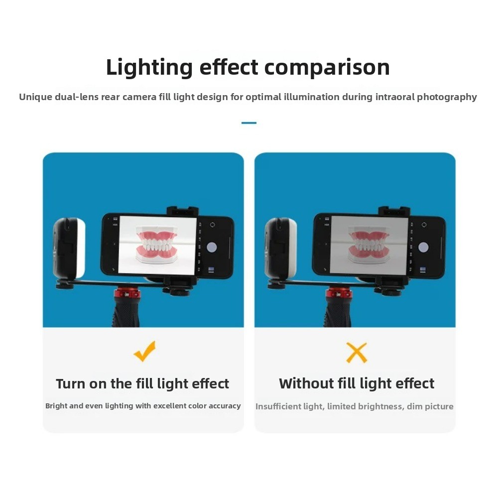 Luce per fotografia dentale, f - Teeth Whitening Led Kit recensione e prezzo