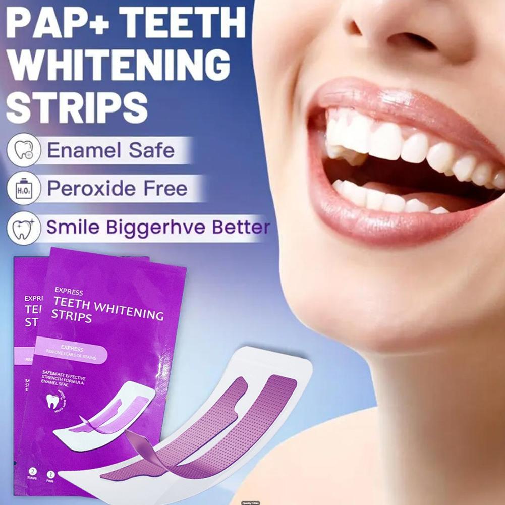 Strisce sbiancanti viola per d - Teeth Whitening In Office recensione e prezzo