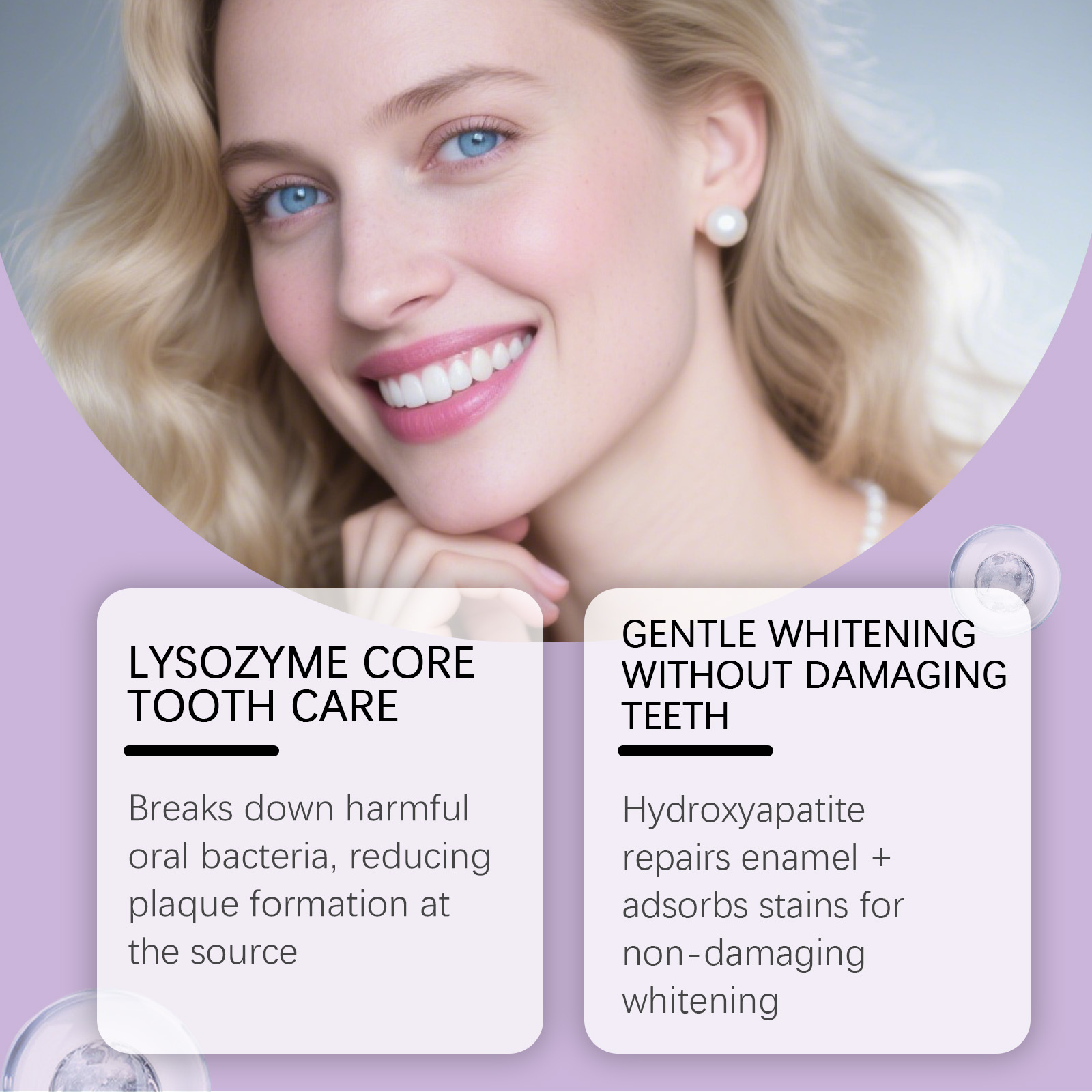Mousse sbiancante per denti al - Teeth Whitening Foam Toothpaste recensione e prezzo