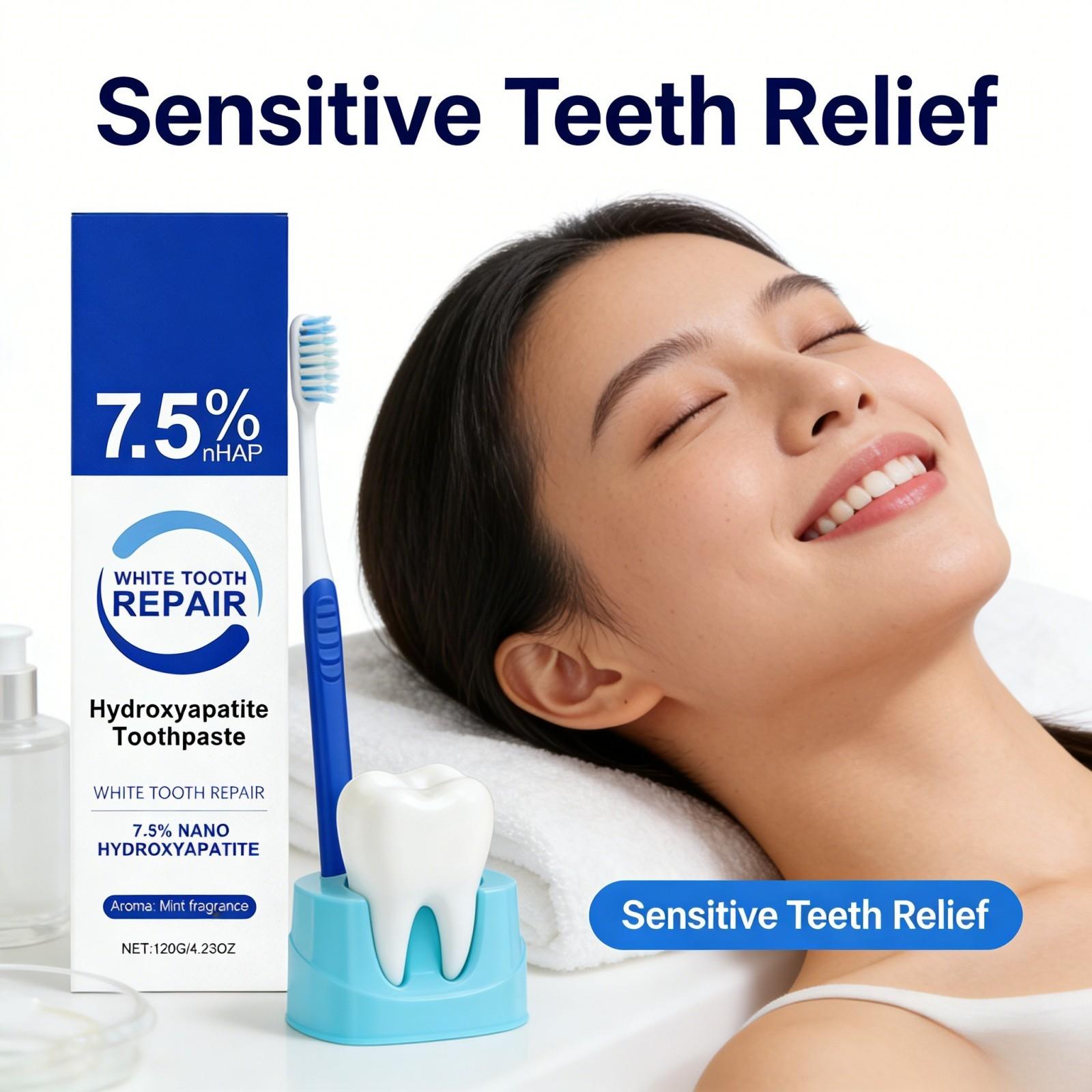Dentifricio all'Idrossiapatite - Teeth Whitening Foam Toothpaste recensione e prezzo