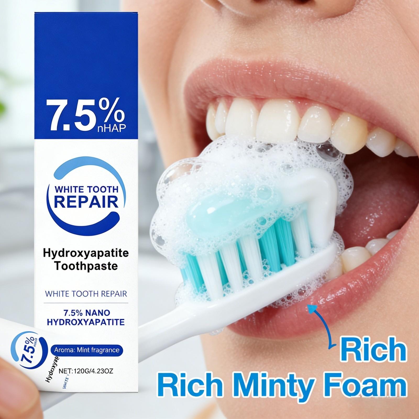 Dentifricio all'Idrossiapatite - Teeth Whitening Foam Toothpaste recensione e prezzo