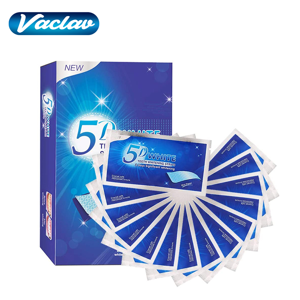 Strisce Sbiancanti 5D per Dent - Teeth Whitening With Hydrogen Peroxide recensione e prezzo